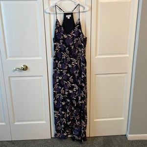 Floral maxi with adjustable straps